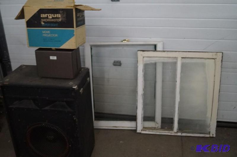Guitar speaker, projector