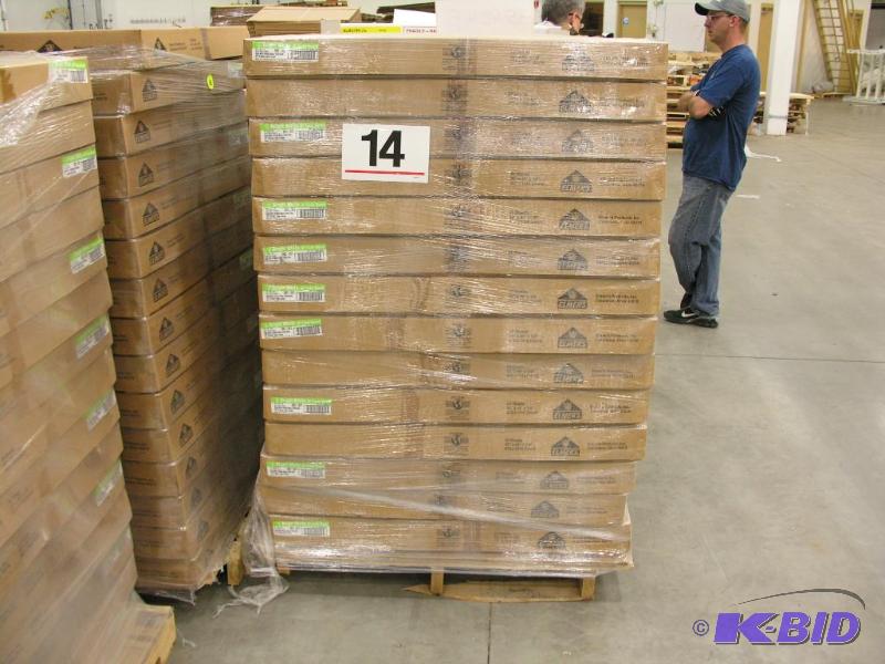 White foam core pallet