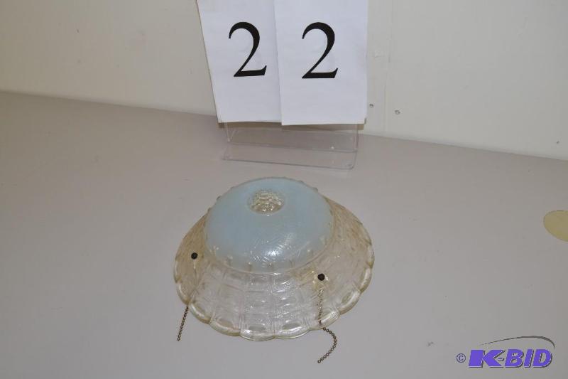 lot 22 image: Vintage Light Cover