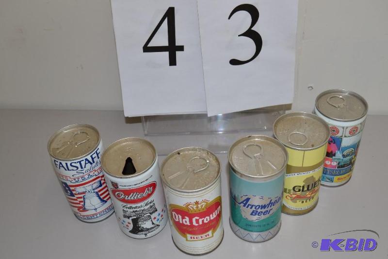 lot 43 image: Collectable Beer Cans