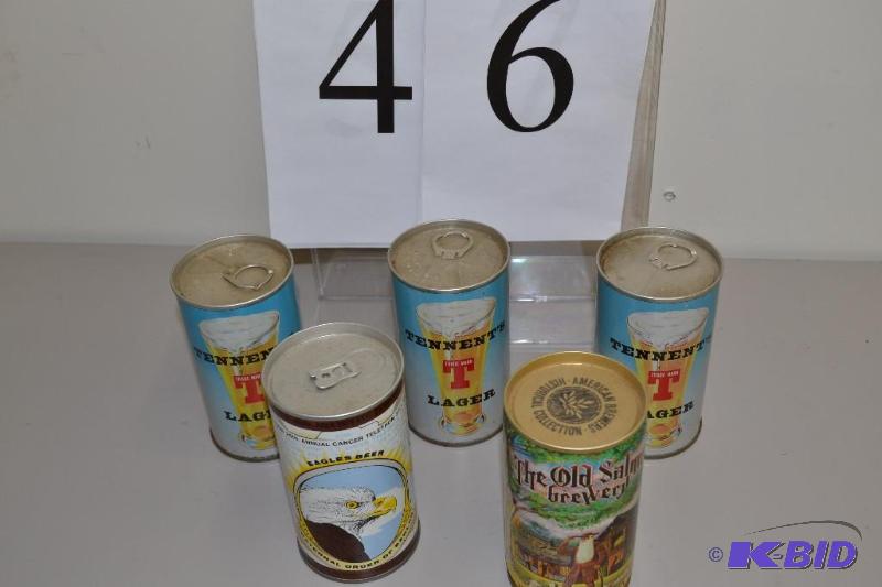 lot 46 image: Collectable Beer Cans