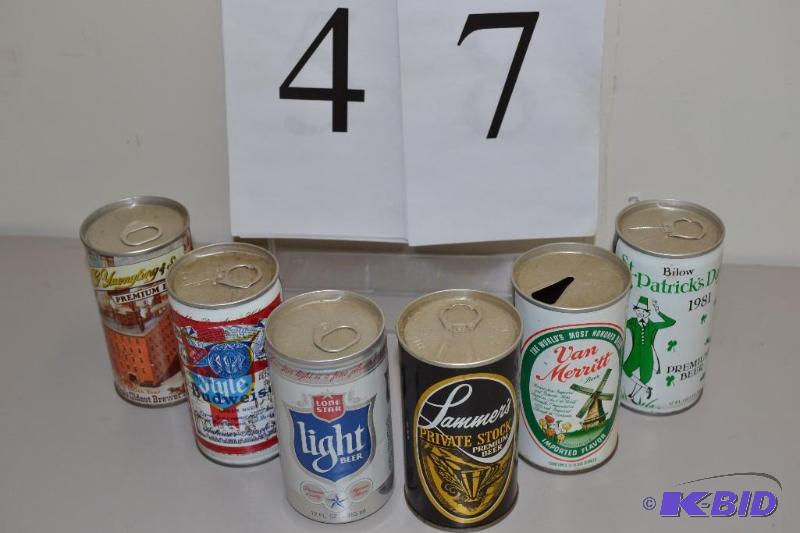 lot 47 image: Collectable Beer Cans