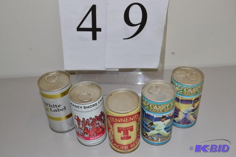 lot 49 image: Collectable Beer Cans