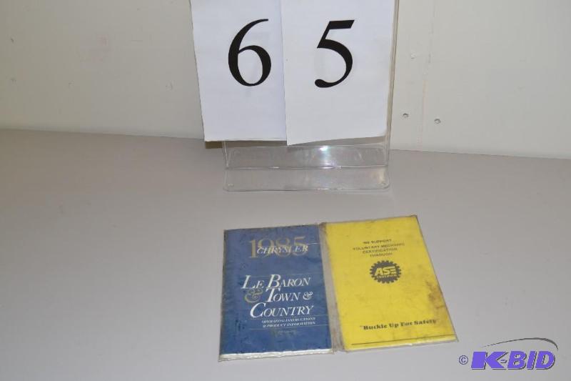 lot 65 image: Chrysler LeBaron & Town & Country