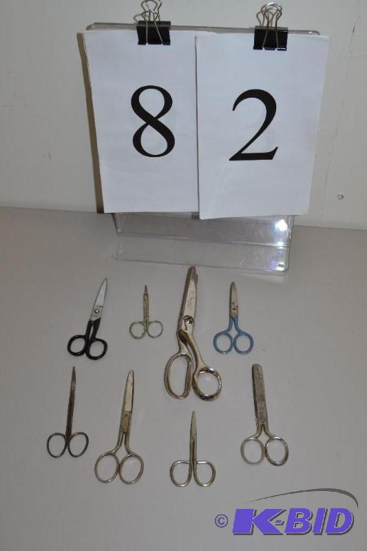 lot 82 image: Scissors, shears