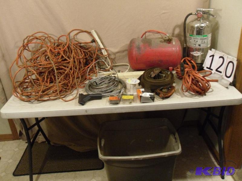 lot 120 image: Portable Air Tank (no gauge), Commercial Fire...