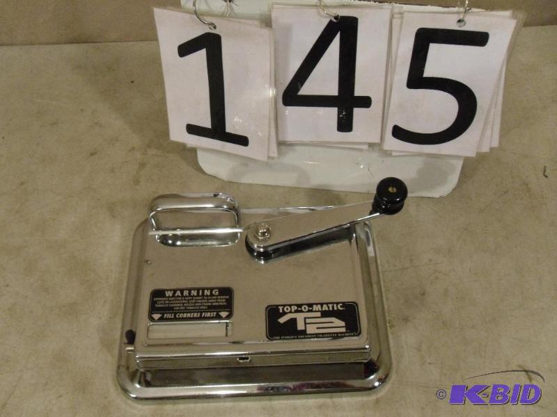 lot 145 image: Top O Matic&nbspT2 Cigarette Roller. Works....