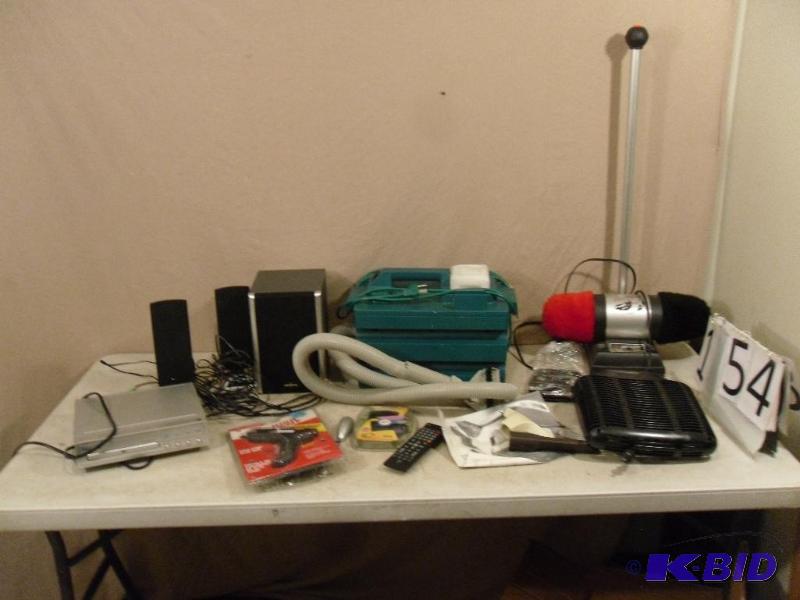 lot 154 image: Lot of Assorted Electronics. Electric Shoe Sh...