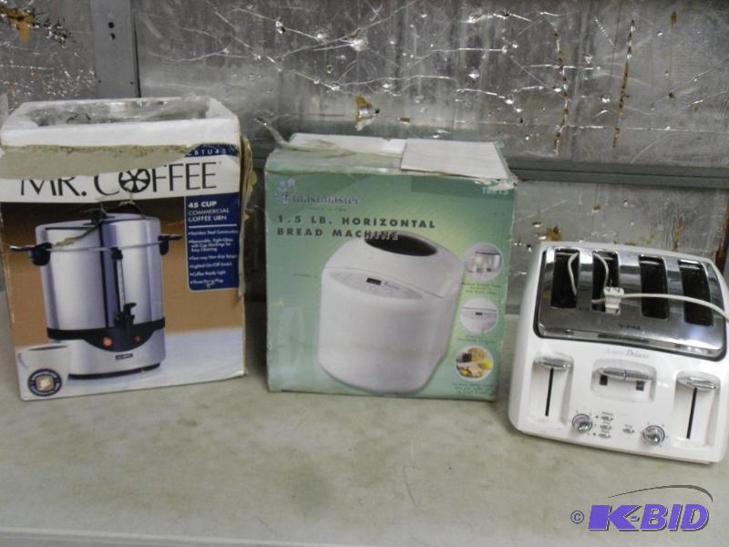 lot 187 image: Mr Coffee 45 Cup Commercial Coffee Urn (apear...