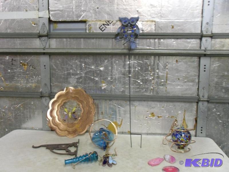 lot 200 image: Lot of Assorted Yard Art....