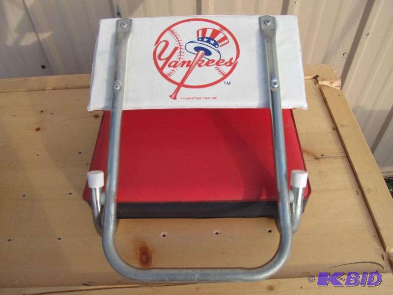 lot 47 image: Yankees stadium chair