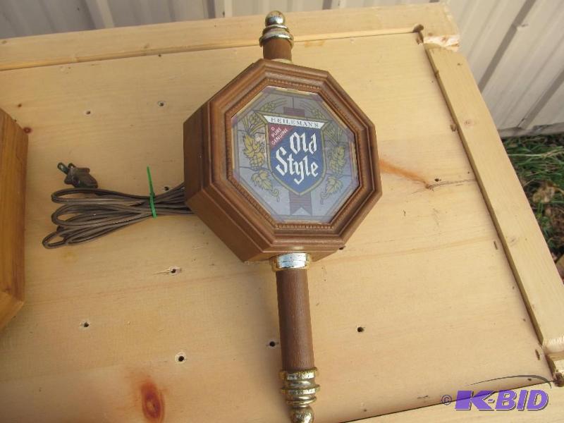 lot 49 image: Old Style wall sign....