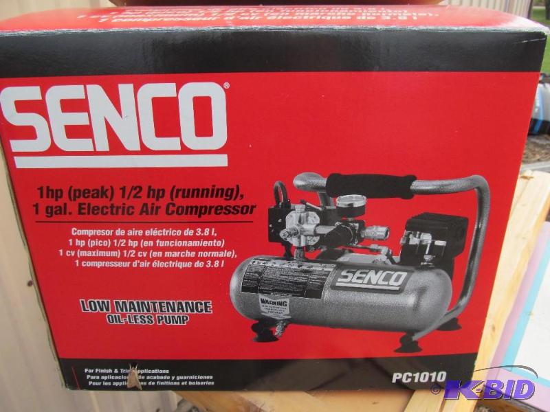 lot 55 image: Senco&nbsppotrable air compressor,good worki...