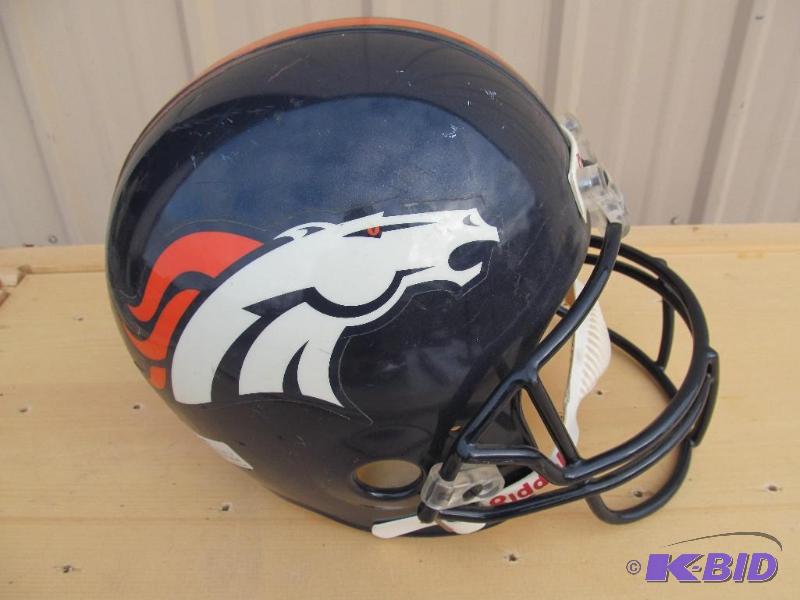 lot 59 image: Denver Broncos football&nbsphelmet....