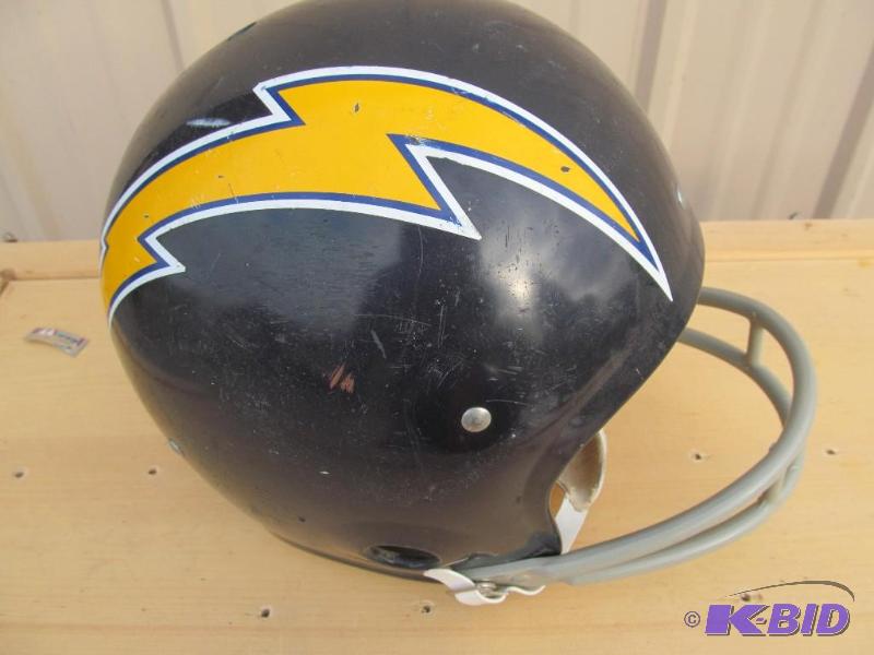 lot 60 image: San&nbspDiego Chargers football&nbspHelmet....