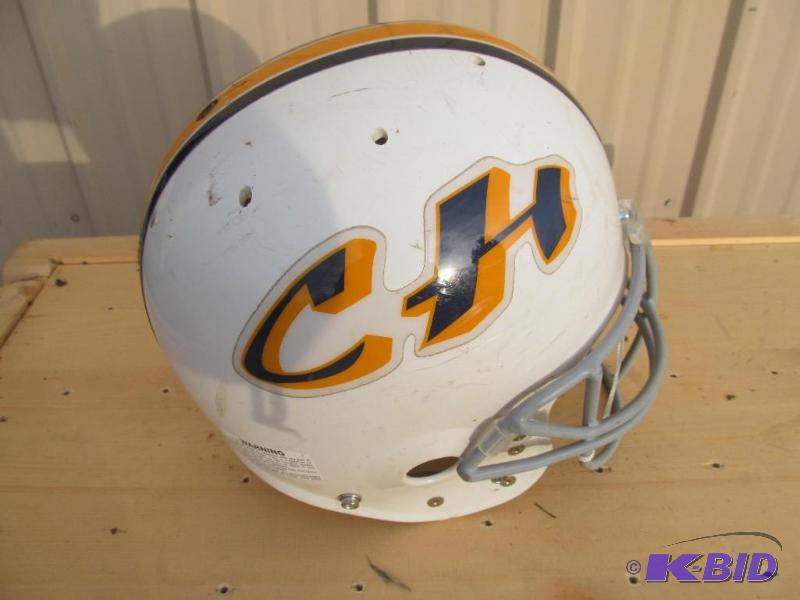 lot 63 image: Columbia Heights football&nbsphelmet....