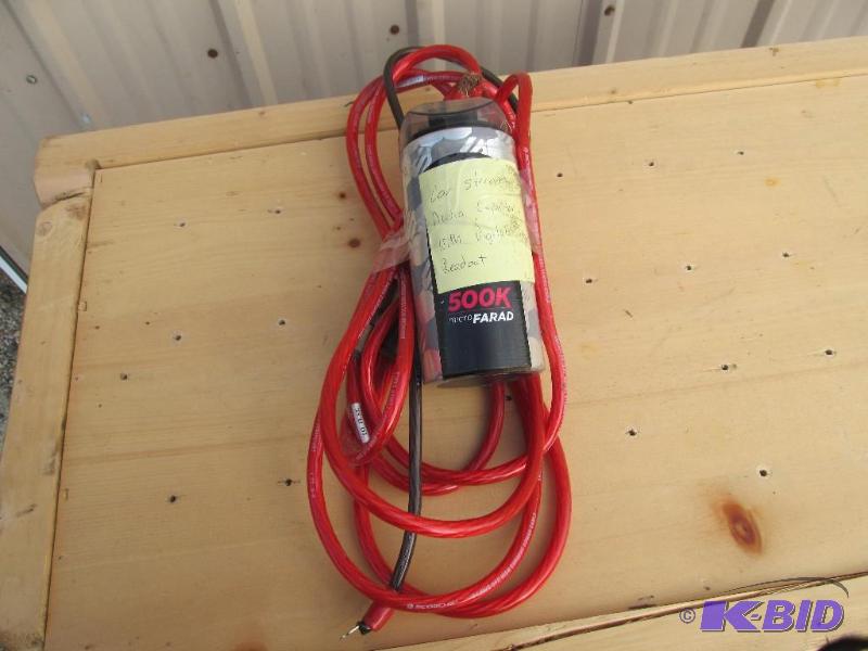 lot 67 image: Car stereo audio capacitor&nbspwith digital ...