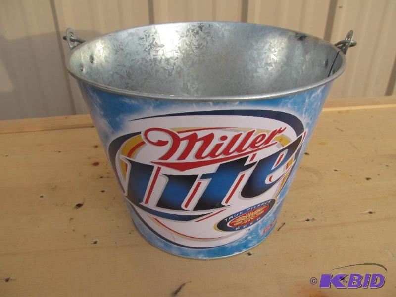 lot 74 image: MILLER High Life ice bucket....
