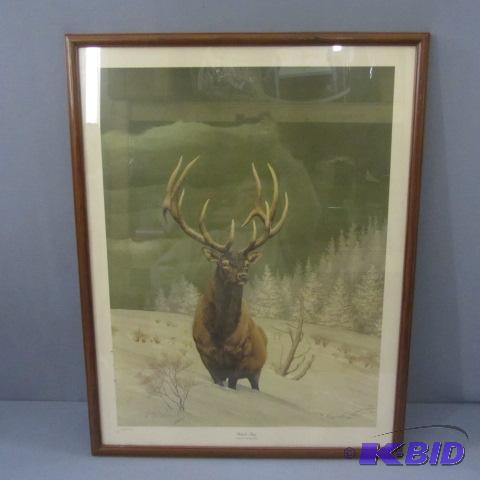 Wapiti Stag Print