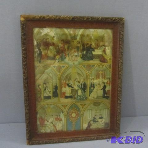 Vintage Religious Print