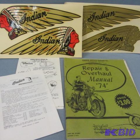 Indian Motorcycle Ephemera