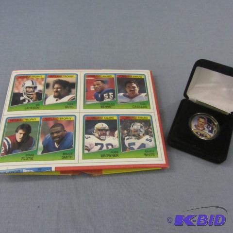 Favre Coin, Football Cards