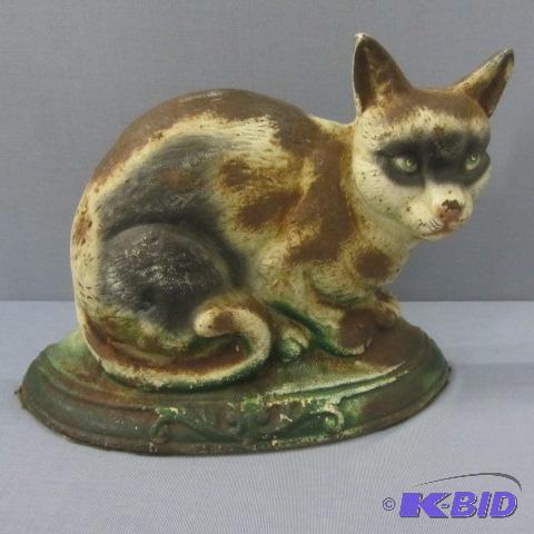 Vintage Cat Door Stop