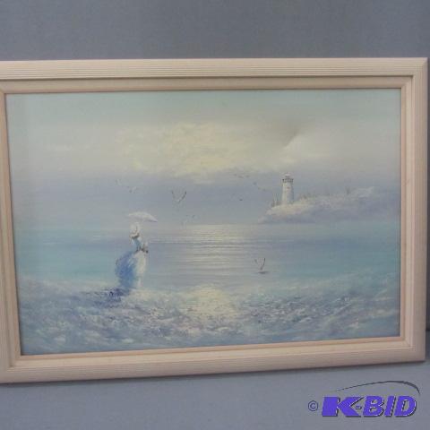 Oil Painting, Lighthouse