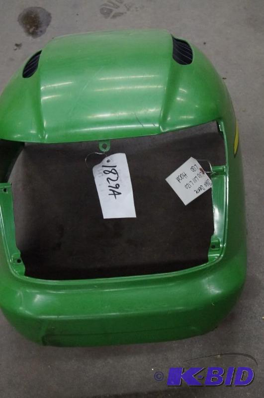 riding mower hood