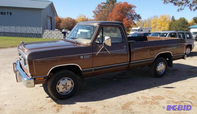 1987 Dodge Power Ram LE150 Pick Up Truck This...