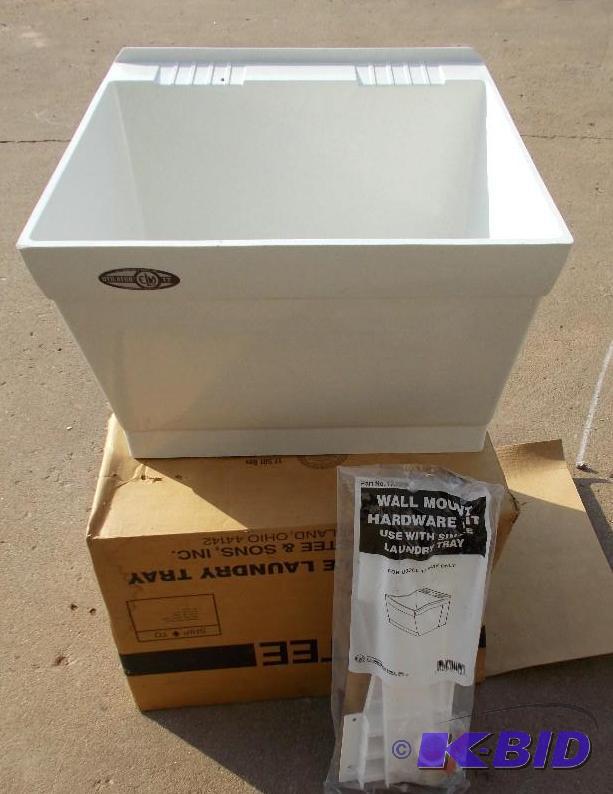 Mustee Brand Model 17W Wall Mount Laundry Tub...