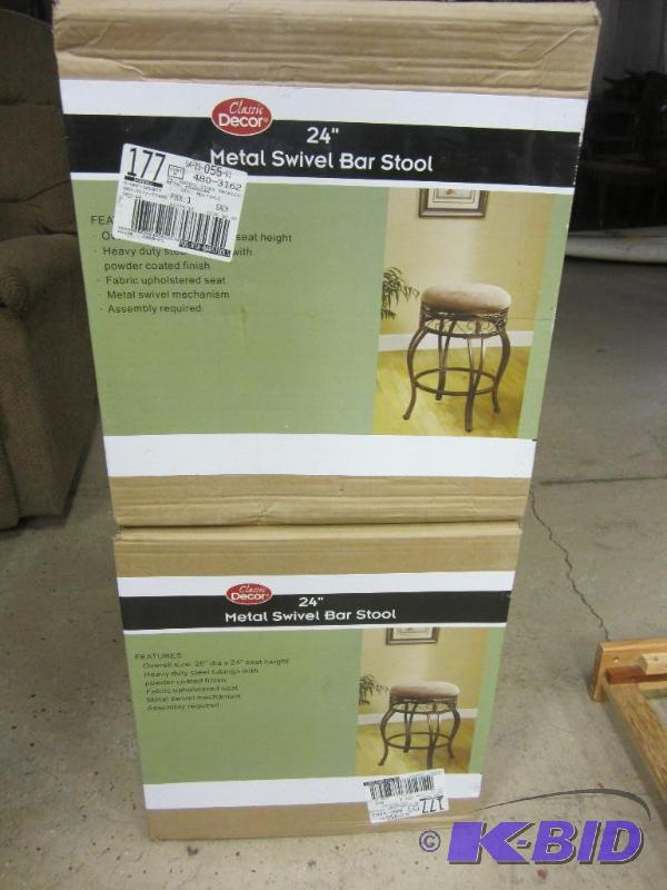 Two New in The Box Bar Stools