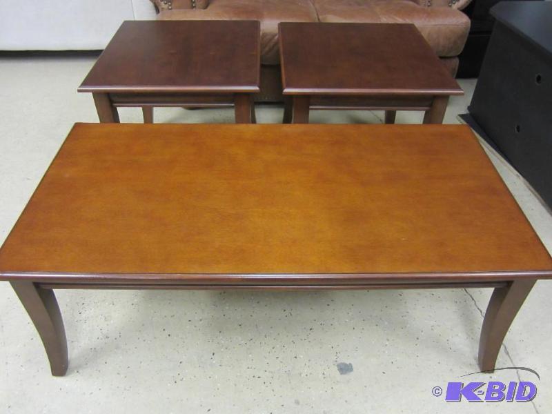 Coffee Table with Matching End Tables