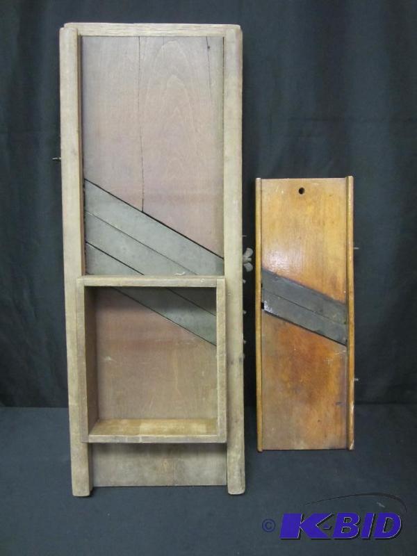 lot 00085 image: Great Lot of Slicers Kraut Cutter and Cabbage Slicer