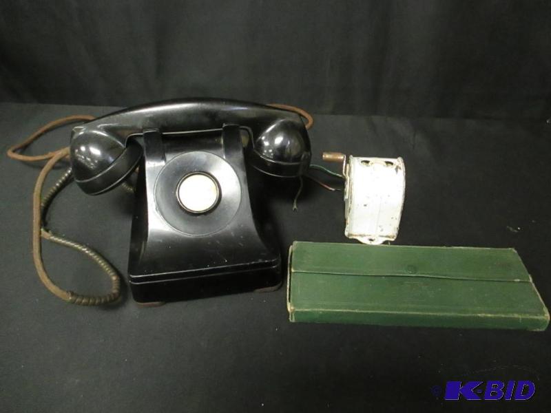 lot 136 image: Telephone and Pencil Lot Vintage