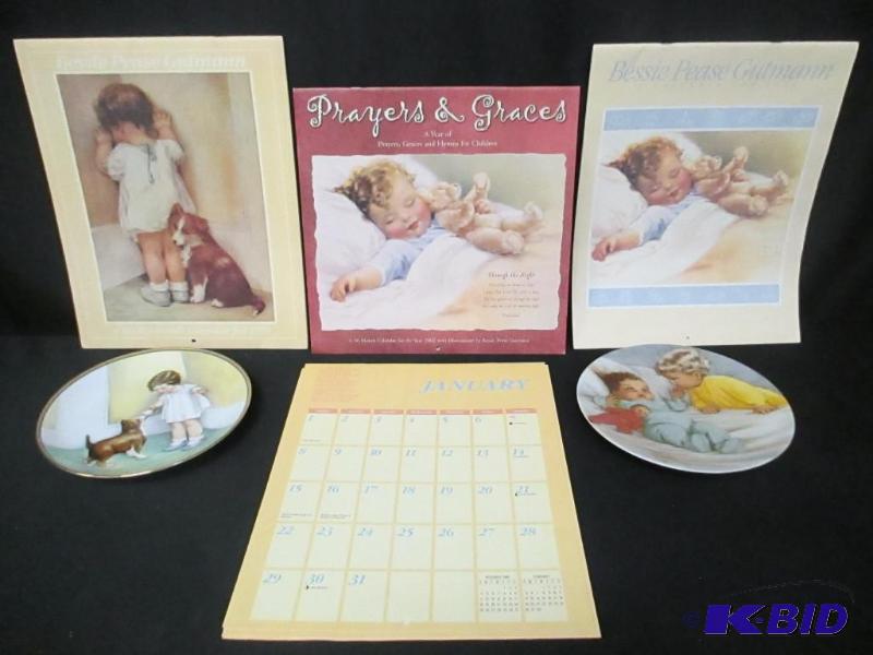 lot 176 image: Bessie Pease Gutmann Calendars & Plates