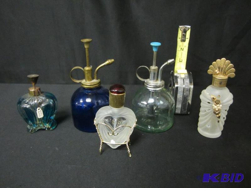 lot 93 image: Group of 5 Vintage Perfume Bottles