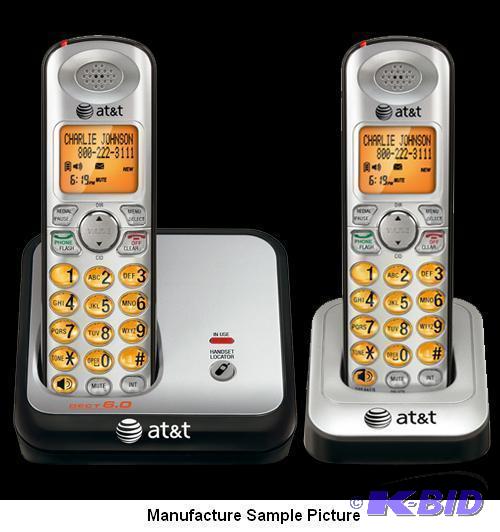 Two Handset Cordless Phone system with Caller...