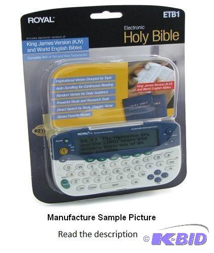 Royal Electronic Holy Bible - Model ETB1 - El...