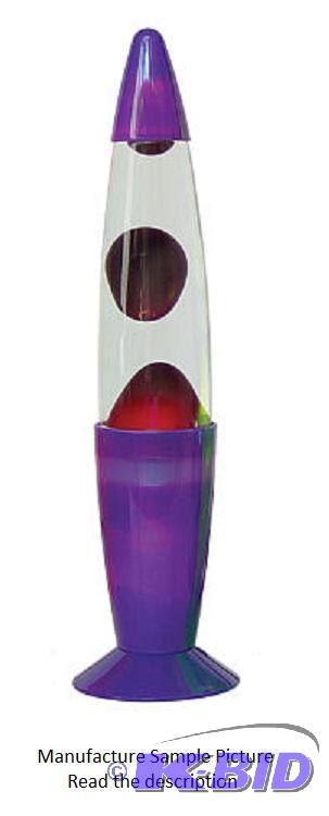 Groovy Lamp - Purple - Retail $19.95 - Missin...