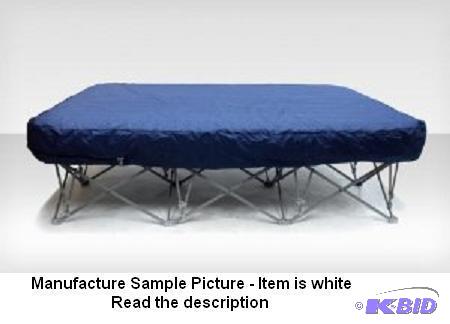 Mac Sports Queen Size Portable Bed - White - ...