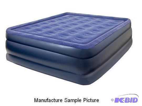 Pure Comfort Queen Extra Long Raised Air Bed ...