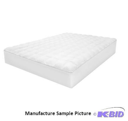 Luxury Top Loft Gel Fiber Mattress Pad - King...