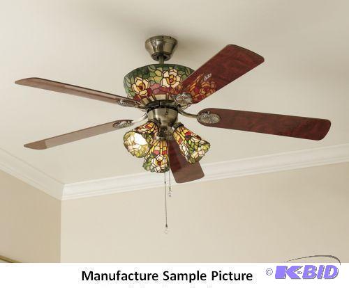 Magnolia Ceiling Fan - Three-speed fan has bl...