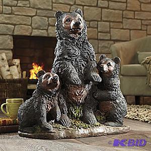 Bear Family - Has some light cracking at the ...