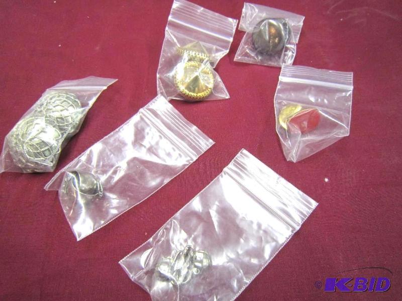 6 pair earrings