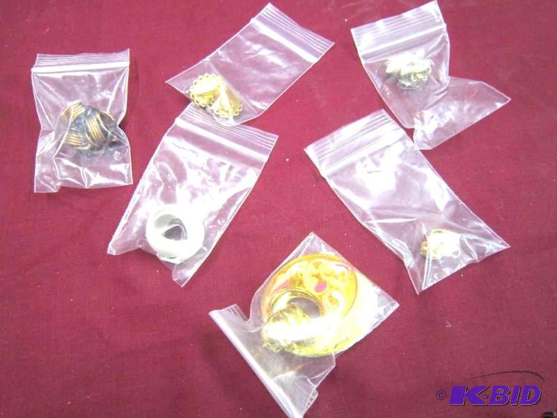 6 pair earrings