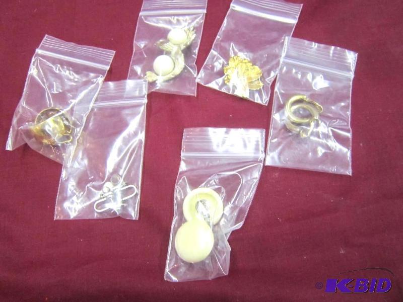 6 pair earrings