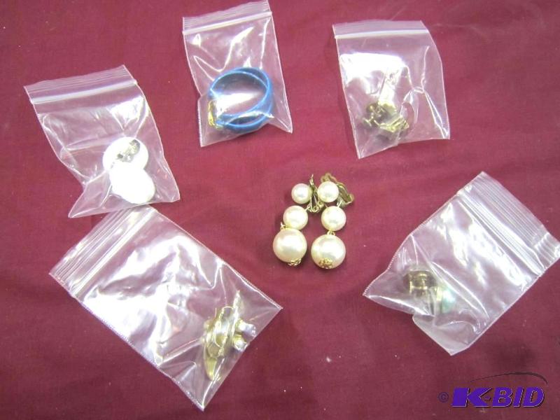 6 pair earrings