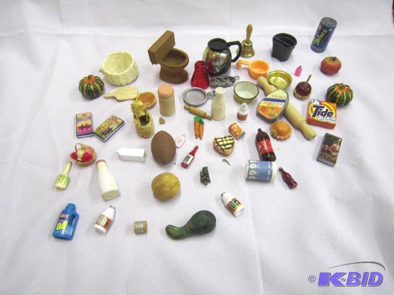 box full of miniatures